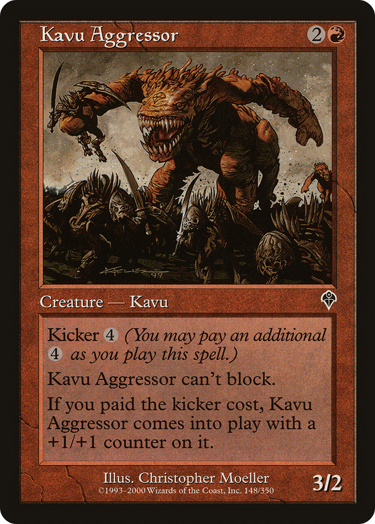 Kavu Aggressor [Invasion]-1