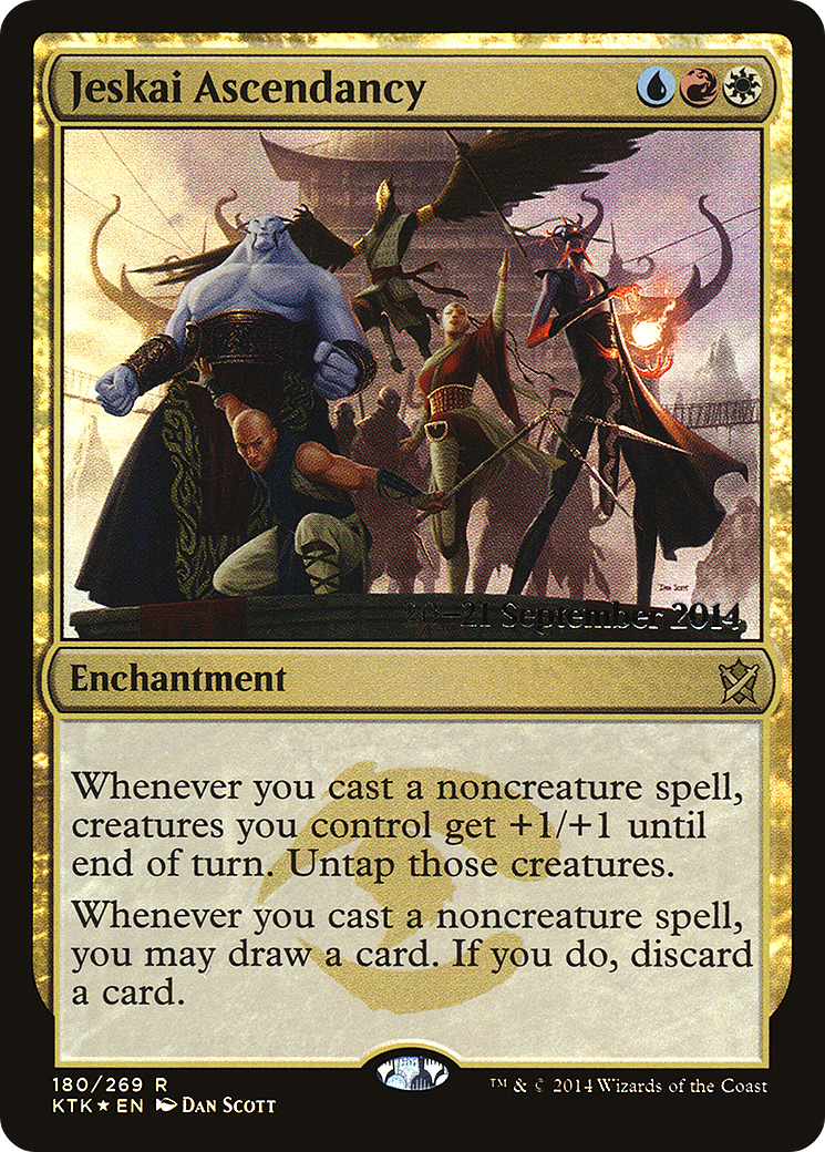 Jeskai Ascendancy [Khans of Tarkir Prerelease Promos]-1