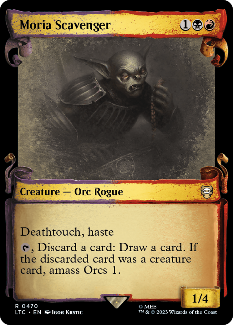 Moria Scavenger [The Lord of the Rings: Tales of Middle-Earth Commander Showcase Scrolls]-1