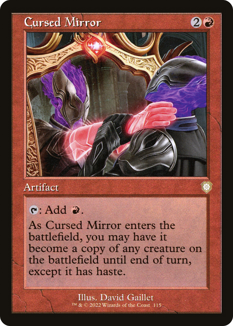 Cursed Mirror (Retro) [The Brothers' War Commander]-1