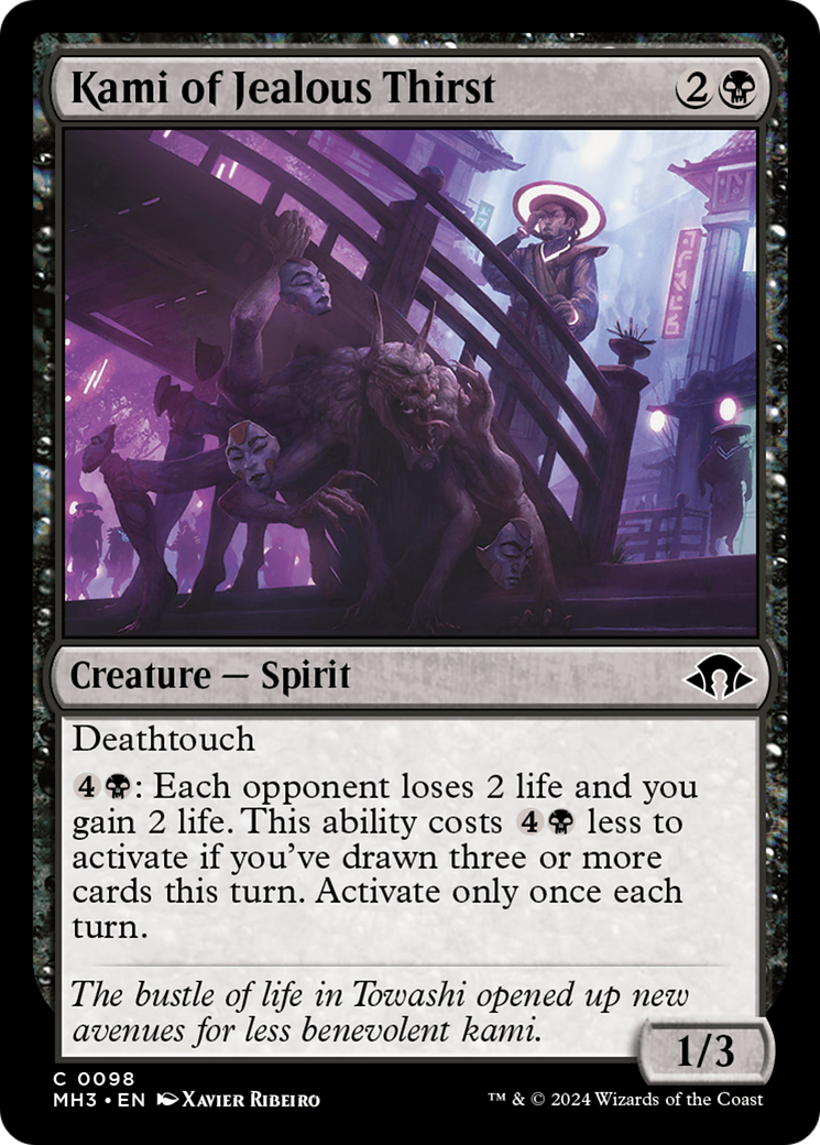 Kami of Jealous Thirst [Modern Horizons 3]-1