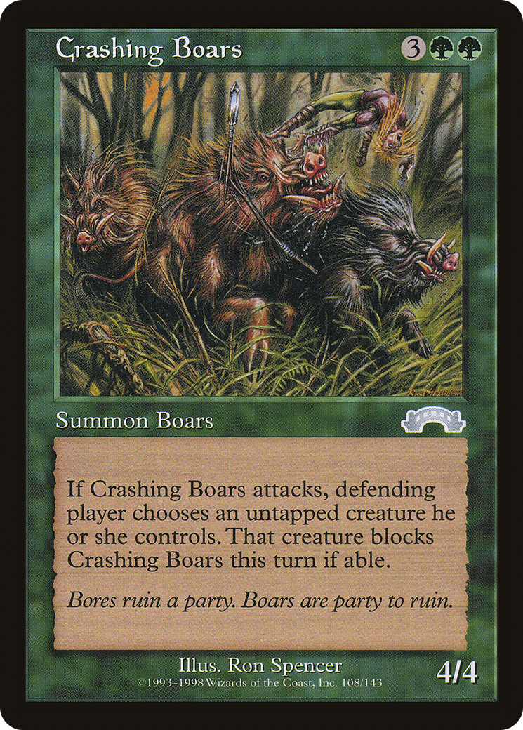 Crashing Boars [Exodus]-1