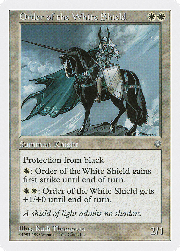 Order of the White Shield [Anthologies]-1