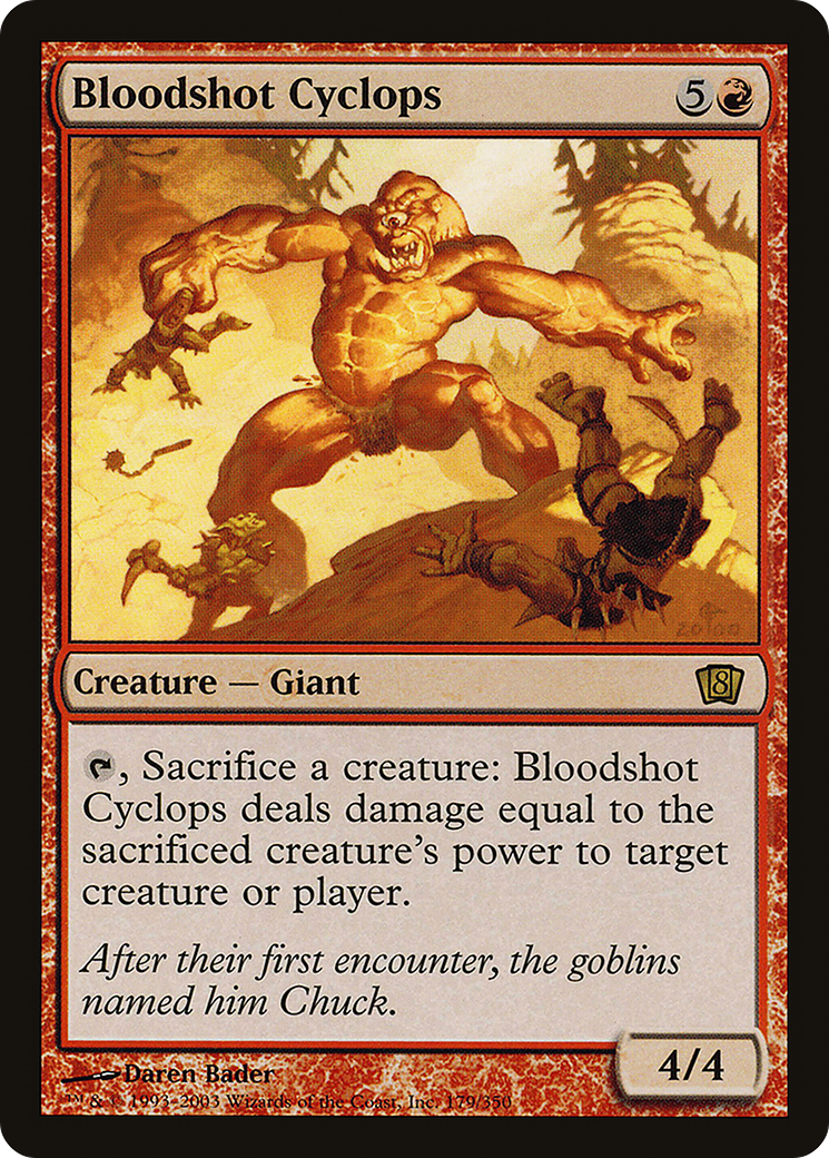 Bloodshot Cyclops [Eighth Edition]-1