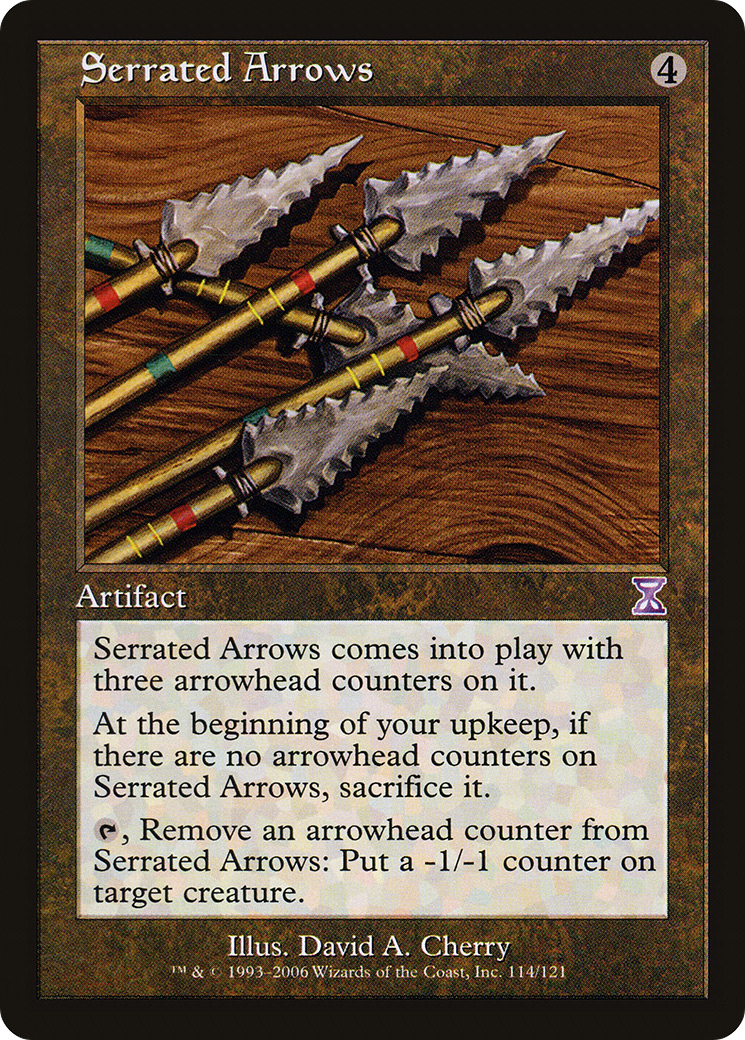 Serrated Arrows [Time Spiral Timeshifted]-1