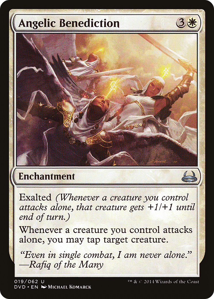 Angelic Benediction (Divine vs. Demonic) [Duel Decks Anthology]-1