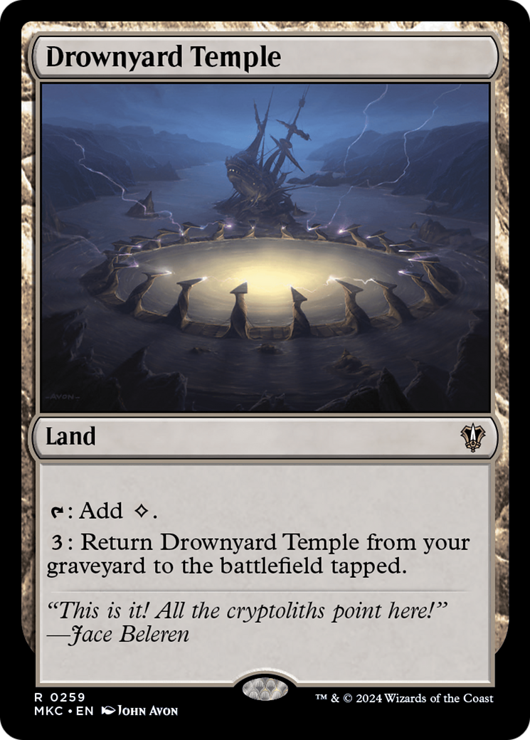 Drownyard Temple [Murders at Karlov Manor Commander]-1