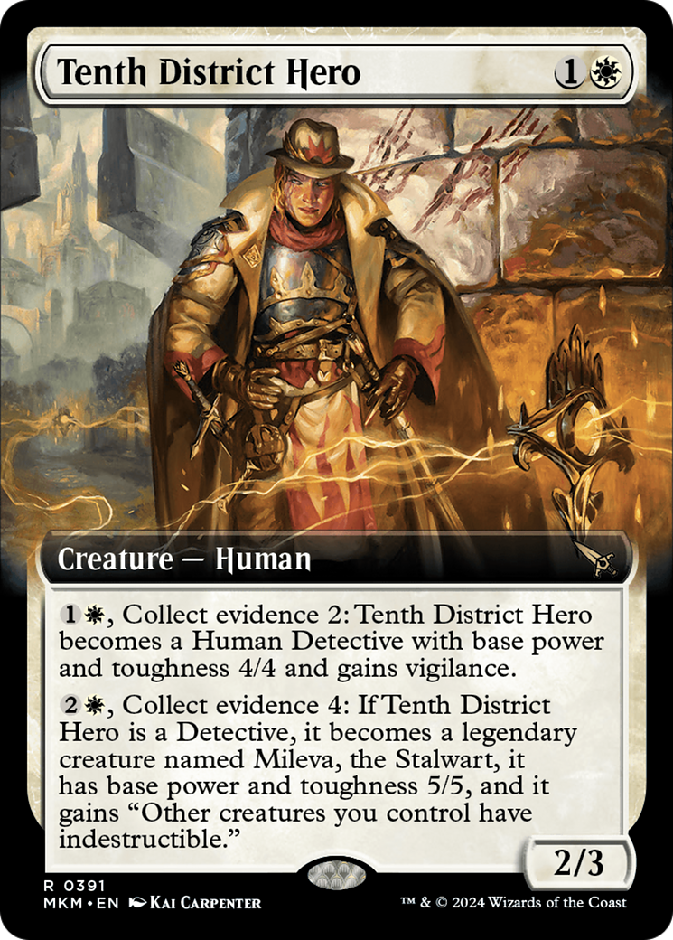 Tenth District Hero (Extended Art) [Murders at Karlov Manor]-1