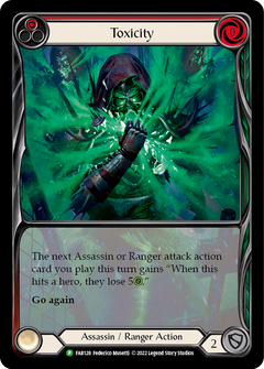 Toxicity (Red) [FAB128] (Promo)  Rainbow Foil-1