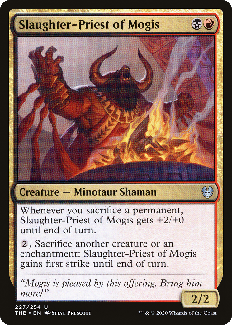 Slaughter-Priest of Mogis [Theros Beyond Death]-1