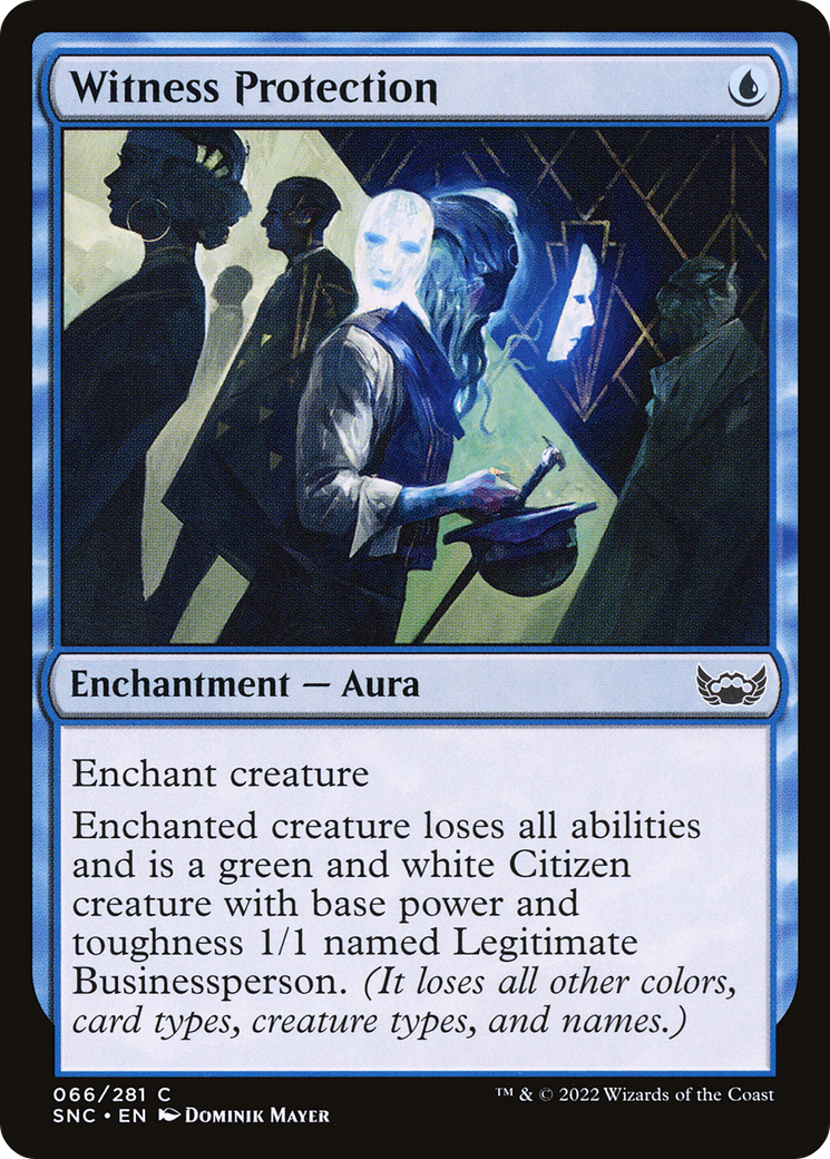 Witness Protection (SNC-066) - Streets of New Capenna Foil-1