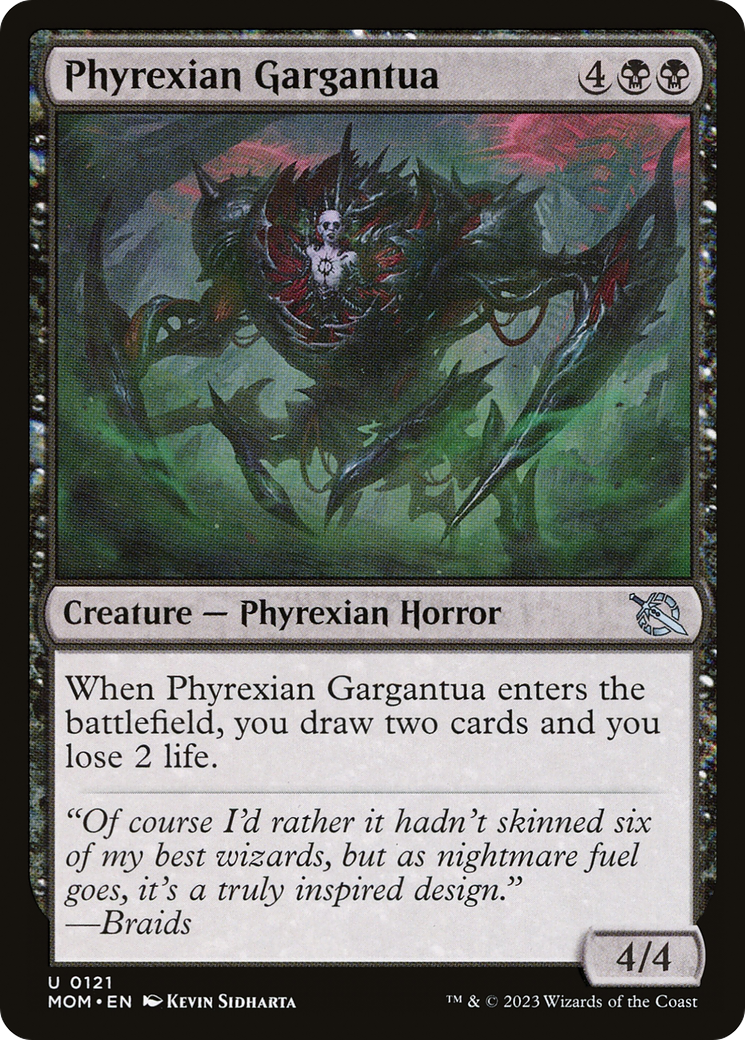 Phyrexian Gargantua [March of the Machine]-1