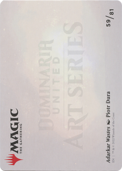 Adarkar Wastes // Adarkar Wastes (ADMU-059) - Dominaria United Art Series (Borderless)-2