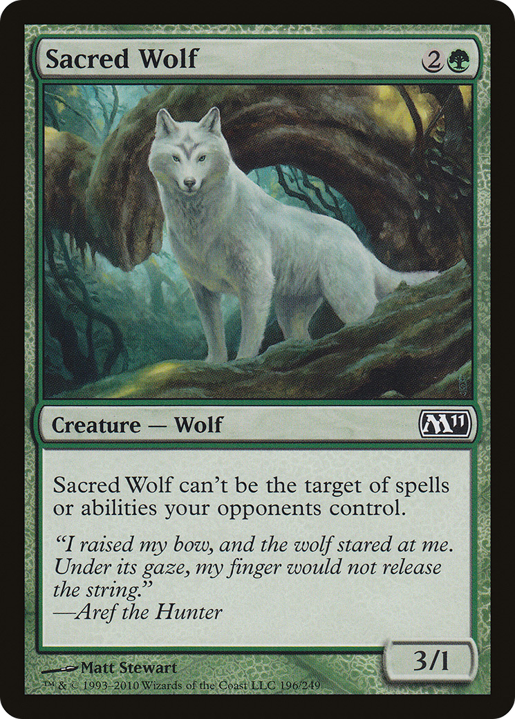 Sacred Wolf [Magic 2011]-1