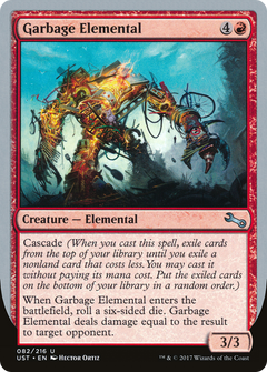 Garbage Elemental (3/3 Creature) [Unstable]-1