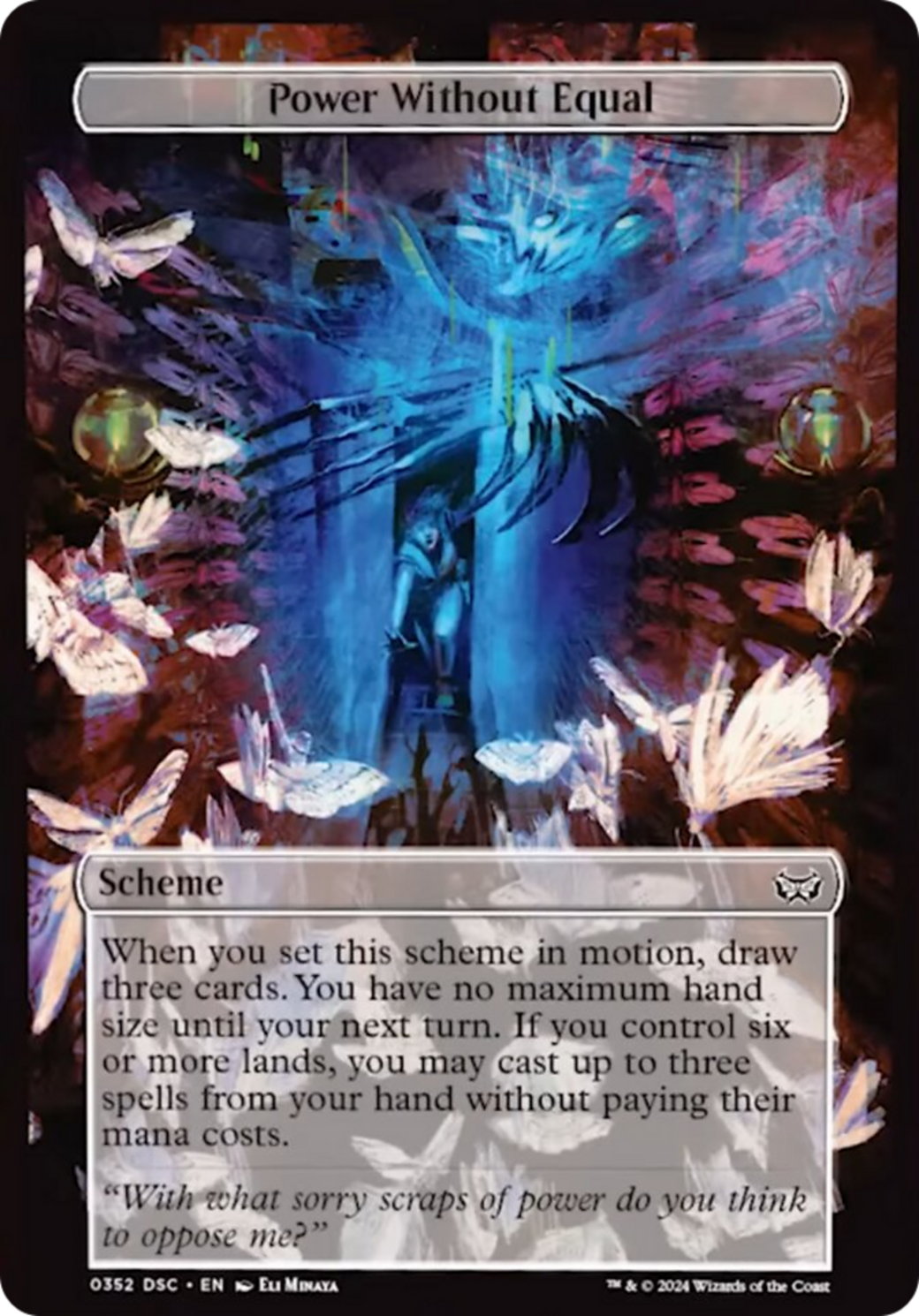 Power Without Equal (Full Art) [Duskmourn: Archenemy]-2