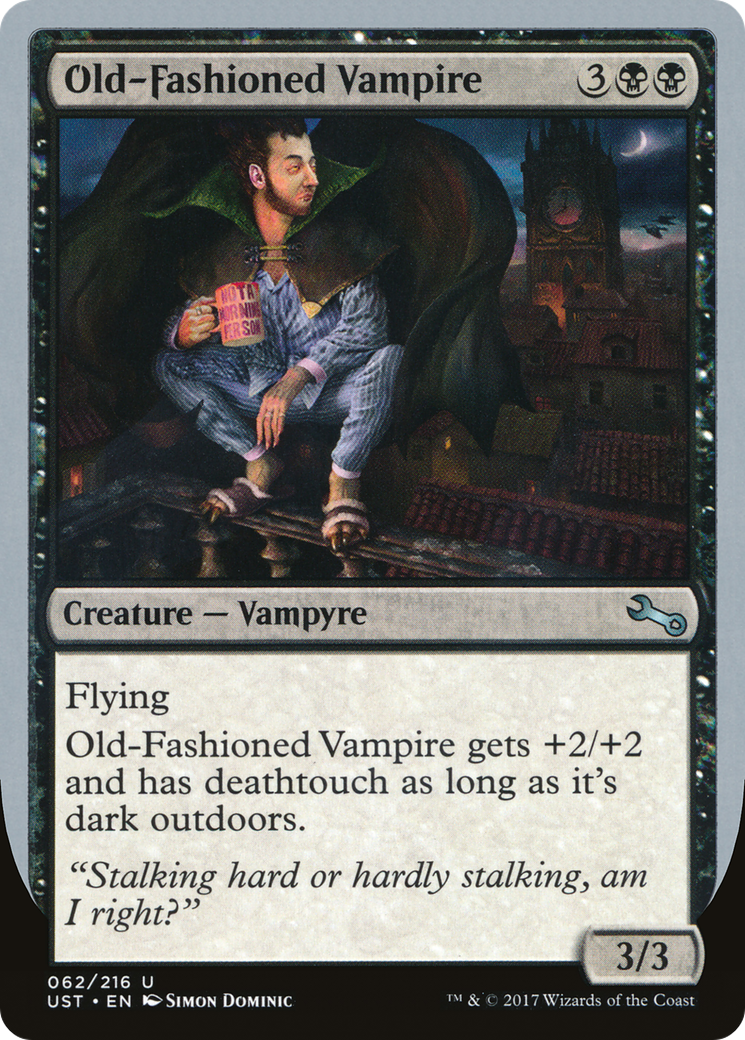Old-Fashioned Vampire [Unstable]-1