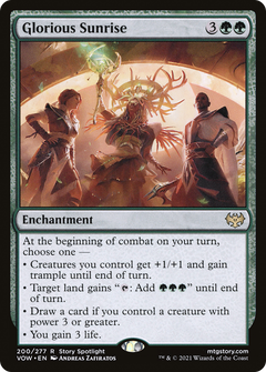 Glorious Sunrise [Innistrad: Crimson Vow]-1