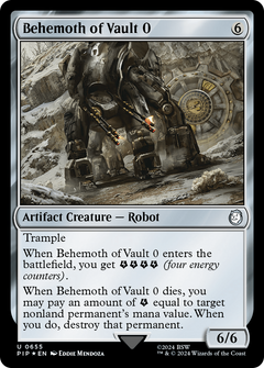 Behemoth of Vault 0 (Surge Foil) [Fallout]-1