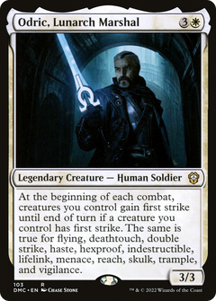 Odric, Lunarch Marshal [Dominaria United Commander]-1