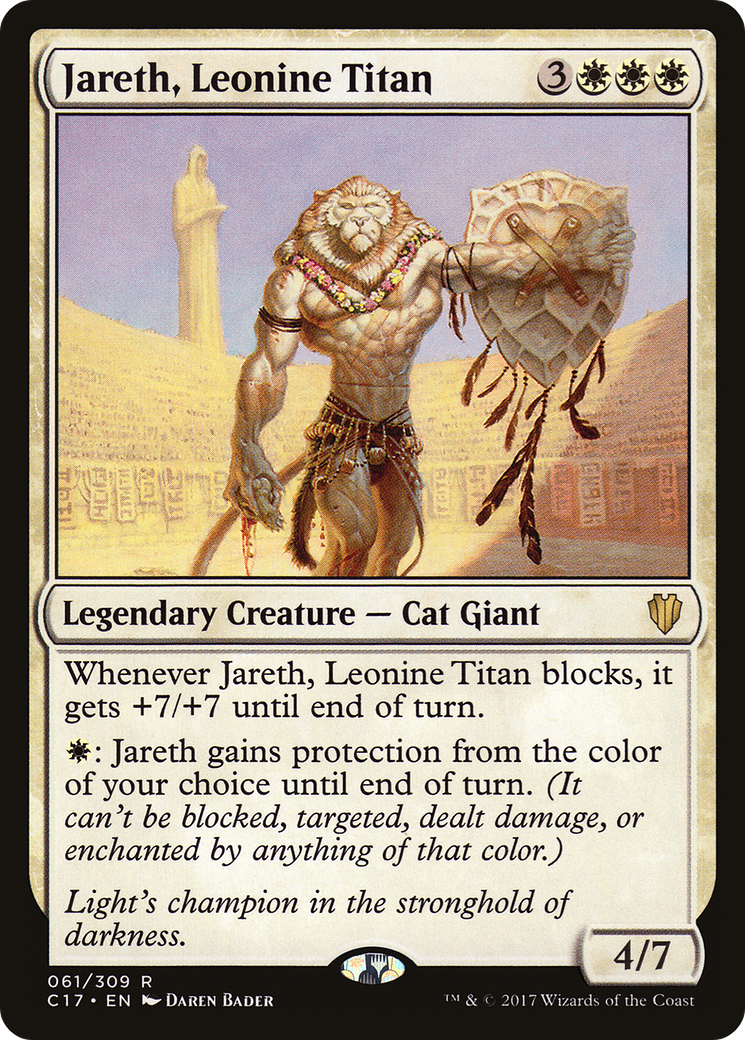 Jareth, Leonine Titan [Commander 2017]-1