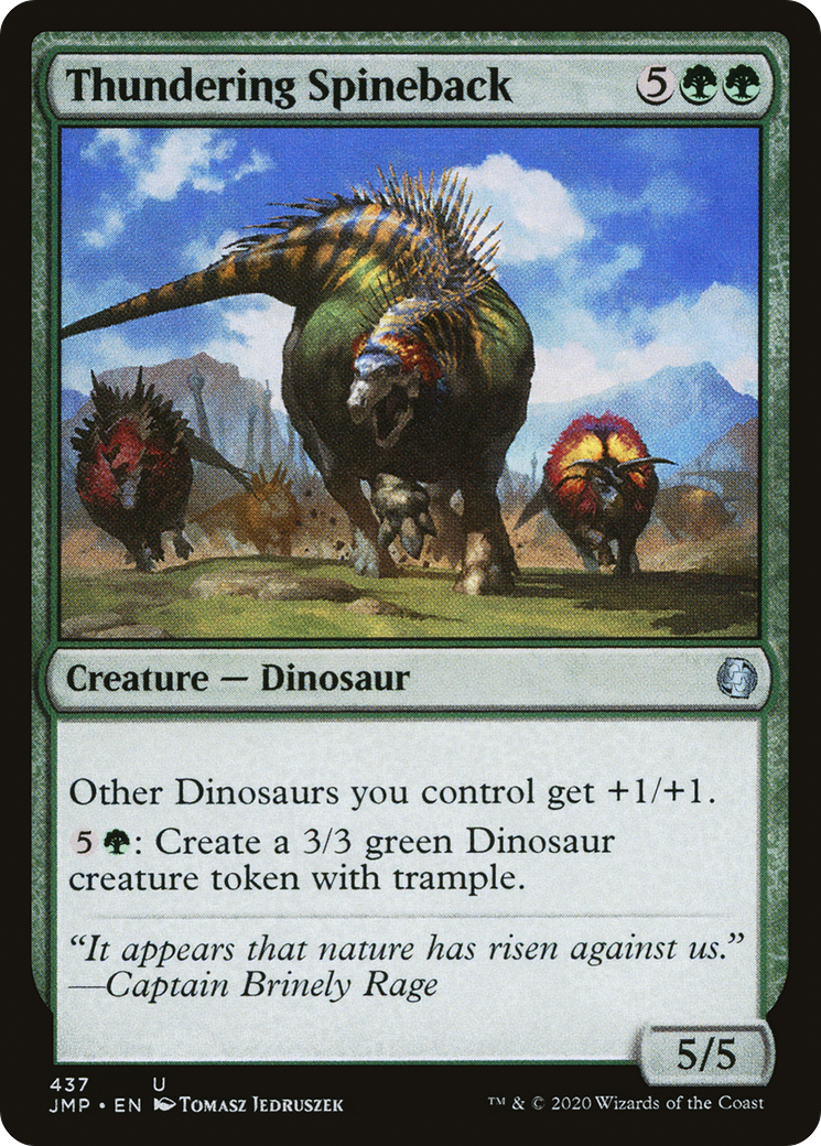 Thundering Spineback [Jumpstart]-1