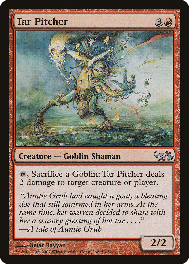 Tar Pitcher [Duel Decks: Elves vs. Goblins]-1