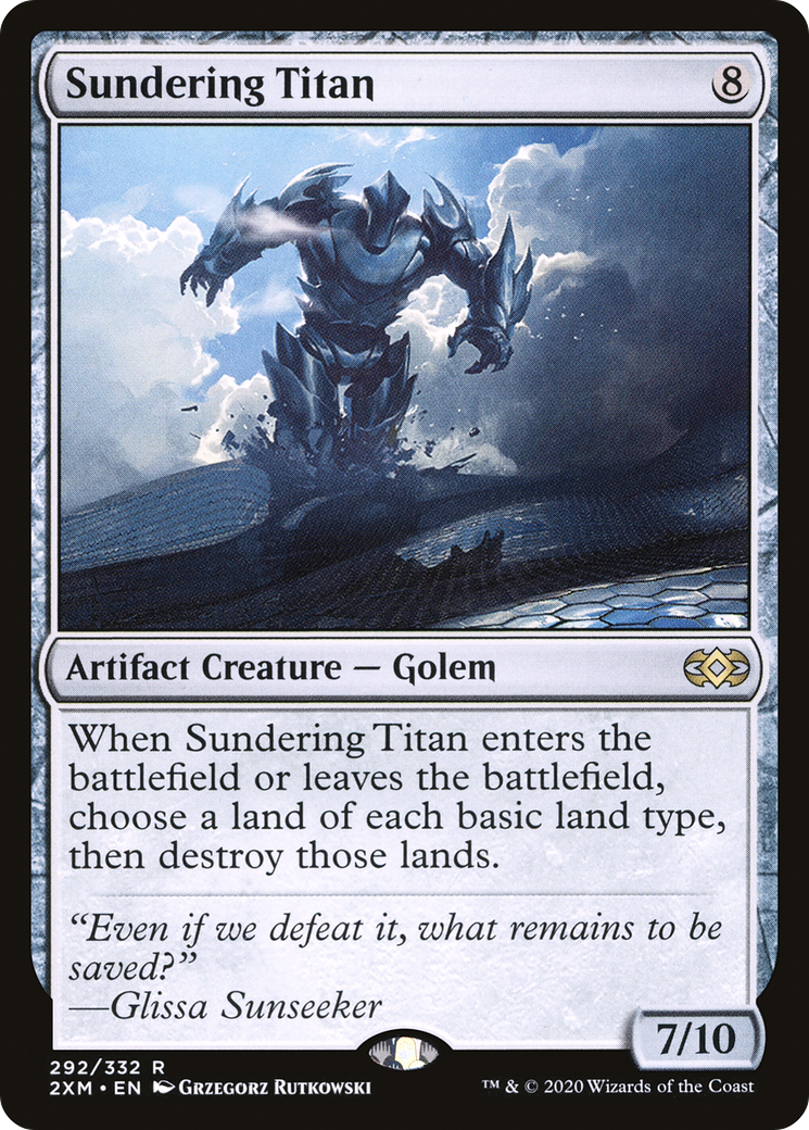Sundering Titan [Double Masters]-1