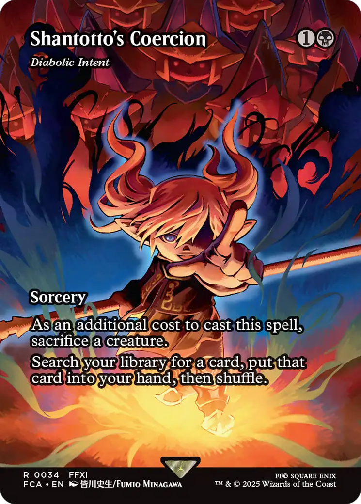 Shantotto's Coercion - Diabolic Intent (Showcase) [FINAL FANTASY : Through the Ages]