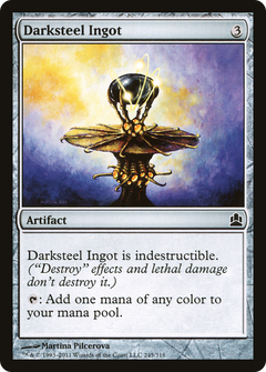 Darksteel Ingot [Commander 2011]-1