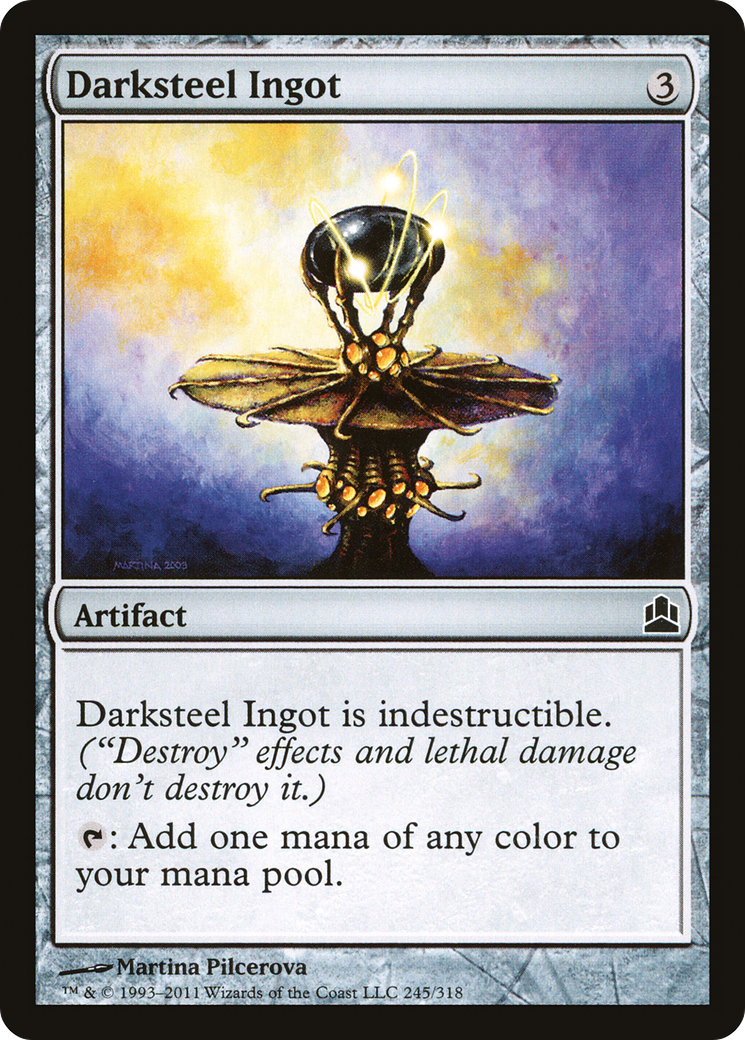 Darksteel Ingot [Commander 2011]-1