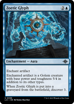 Zoetic Glyph (LCI-086) - The Lost Caverns of Ixalan Foil-1