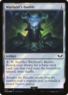 Wayfarer's Bauble (262) (Surge Foil) (40K-262) - Warhammer 40,000 Commander Foil-1