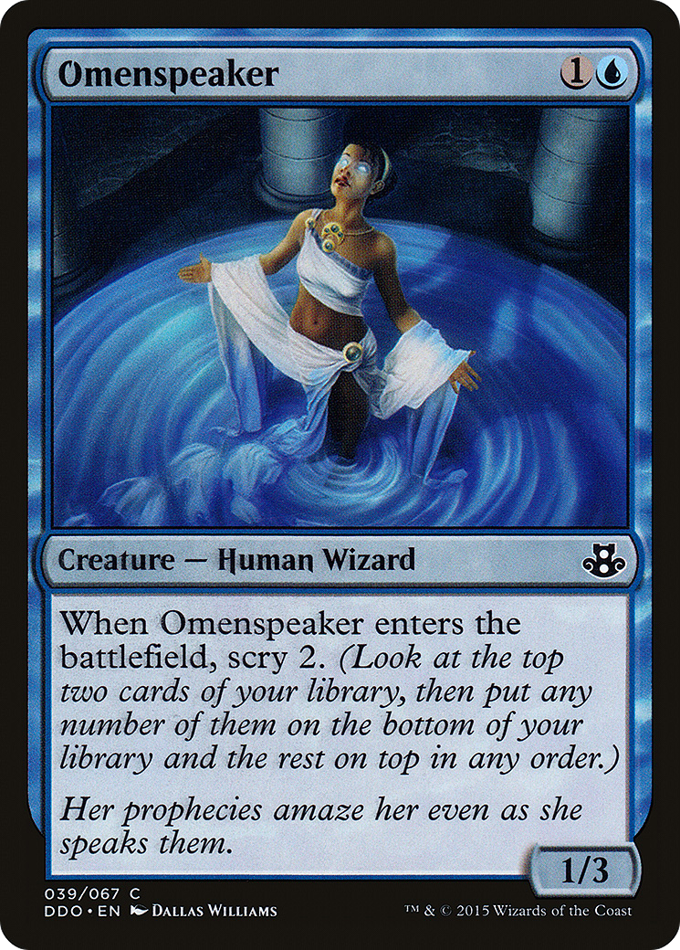 Omenspeaker [Duel Decks: Elspeth vs. Kiora]-1