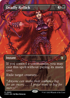 Deadly Rollick (Borderless Alternate Art) [Commander Masters]-1