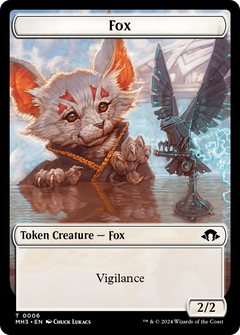Servo // Fox Double-Sided Token [Modern Horizons 3 Tokens]-2