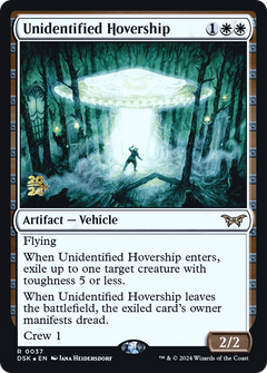 Unidentified Hovership (PRE-037) - Duskmourn: House of Horror Promos Foil-1