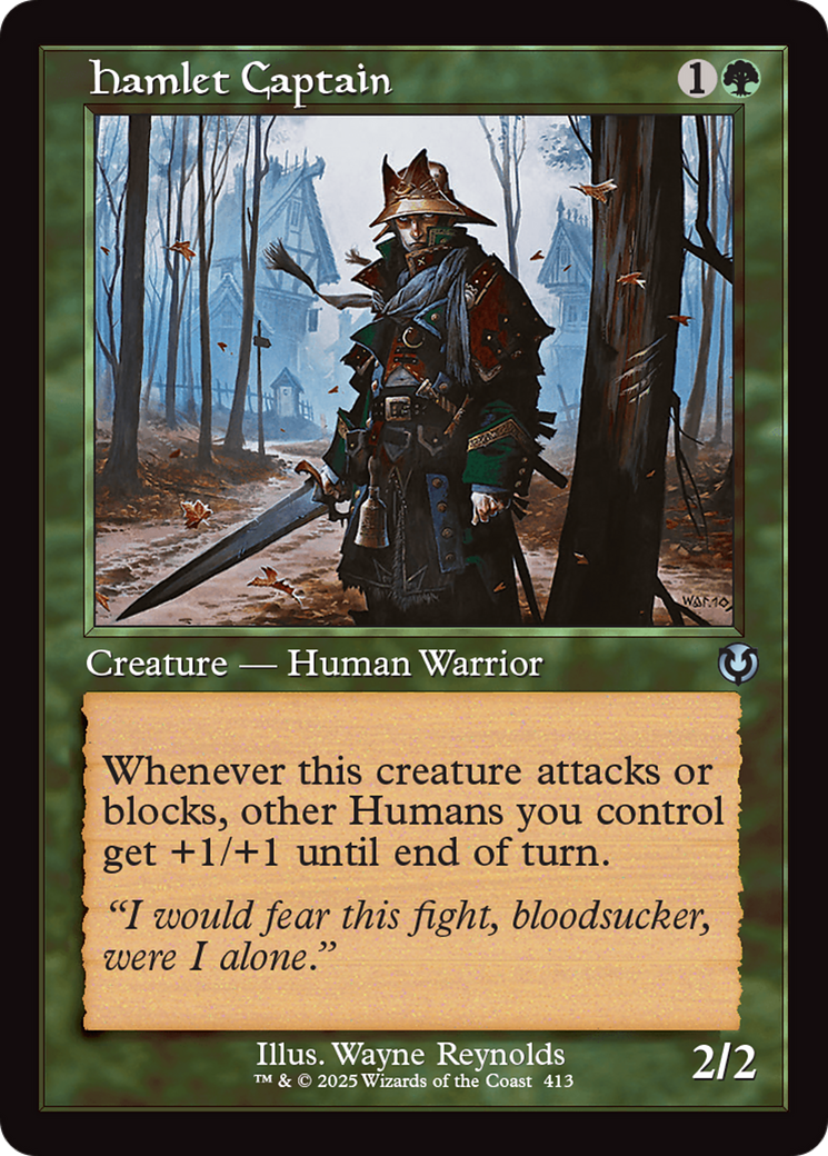 Hamlet Captain (Retro Frame) [Innistrad Remastered]-1