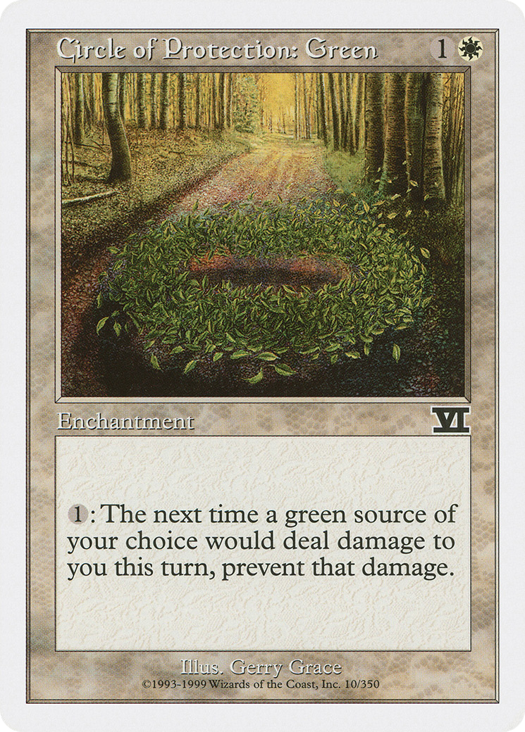Circle of Protection: Green [Classic Sixth Edition]-1