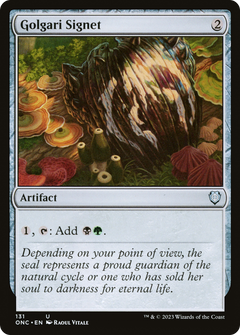 Golgari Signet [Phyrexia: All Will Be One Commander]-1