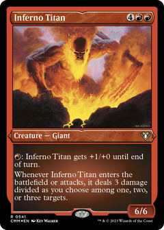Inferno Titan (CMM-541) - Commander Masters Etched Foil-1