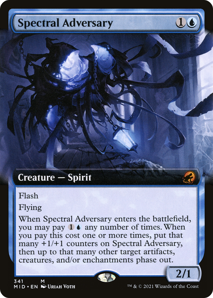 Spectral Adversary (Extended Art) [Innistrad: Midnight Hunt]-1