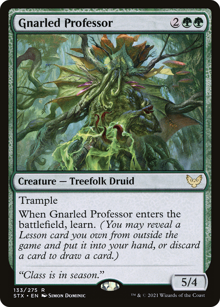 Gnarled Professor [Strixhaven: School of Mages]-1
