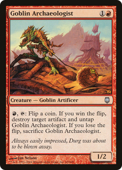 Goblin Archaeologist [Darksteel]-1