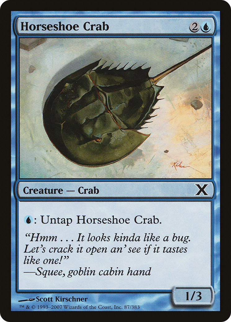 Horseshoe Crab [Tenth Edition]-1