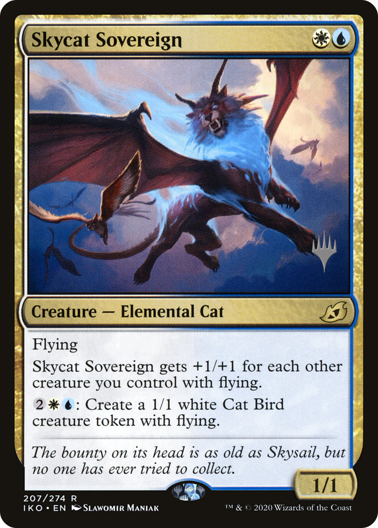 Skycat Sovereign (Promo Pack) [Ikoria: Lair of Behemoths Promos]-1