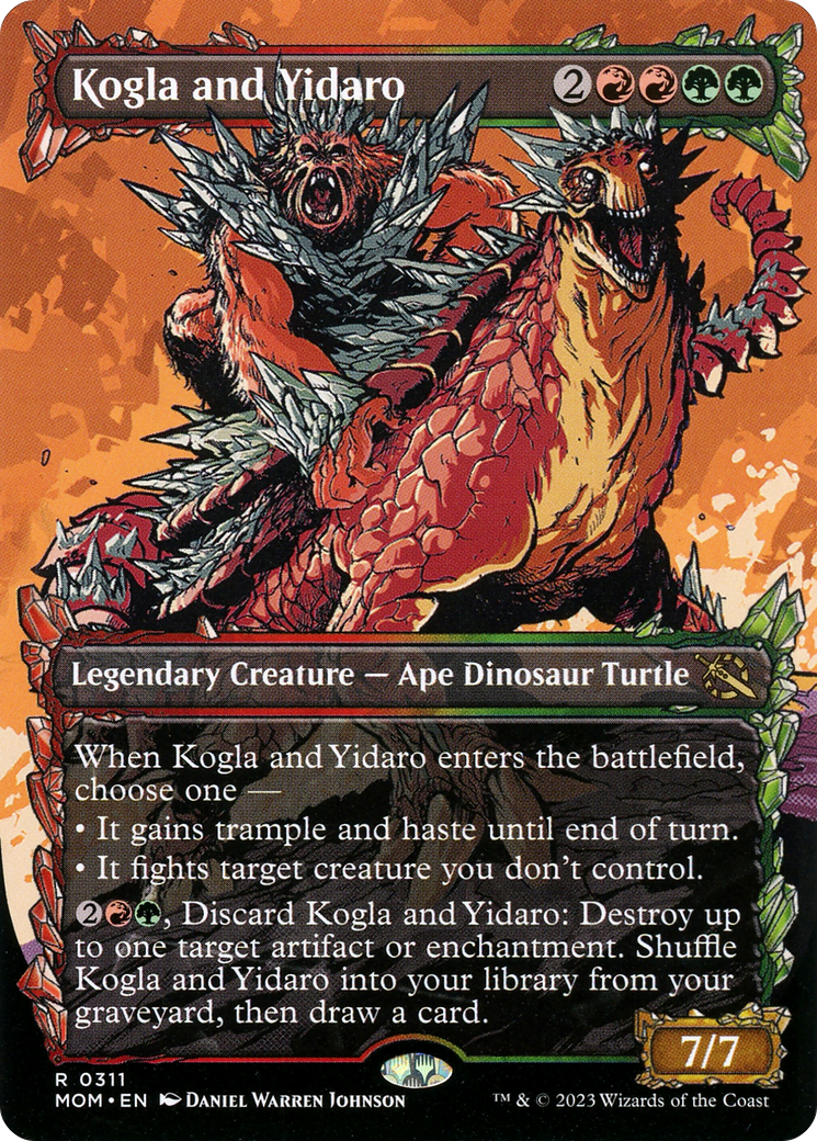 Kogla and Yidaro (Showcase Planar Booster Fun) [March of the Machine]-1