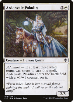 Ardenvale Paladin [Throne of Eldraine]-1