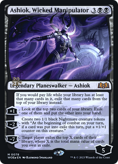 Ashiok, Wicked Manipulator [Wilds of Eldraine Prerelease Promos]-1