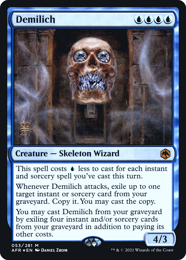 Demilich [Dungeons & Dragons: Adventures in the Forgotten Realms Prerelease Promos]-1